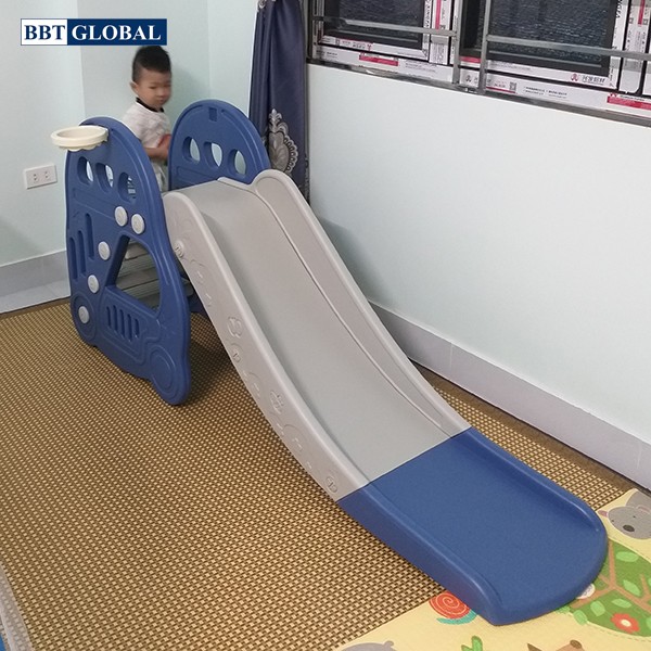 Cầu trượt cho bé ô tô máng dài 180cm WL03