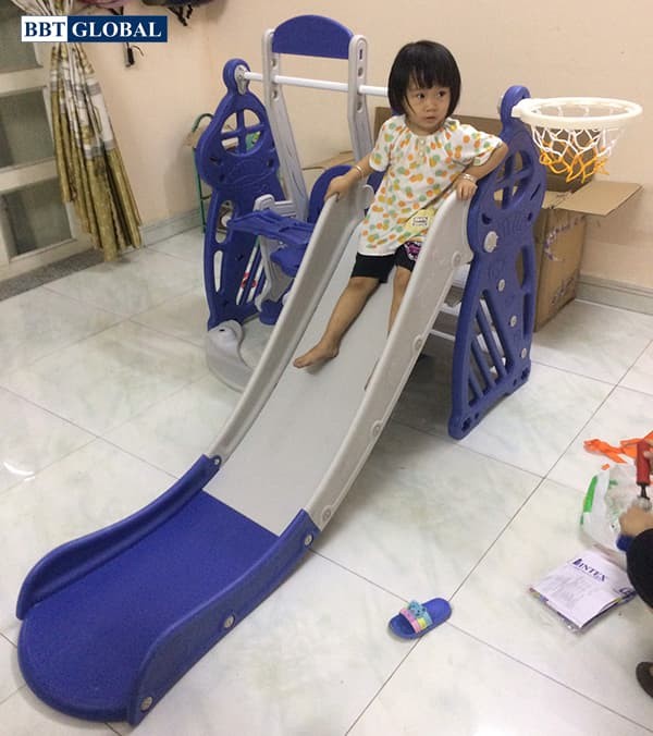 Cầu trượt xích đu cho bé BSL301