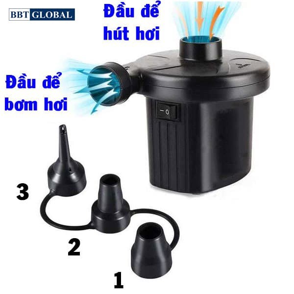 Hướng dẫn bơm nhà hơi mini cho bé