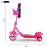 Xe trượt scooter 3 bánh có giỏ đựng đồ BBT Global KM066