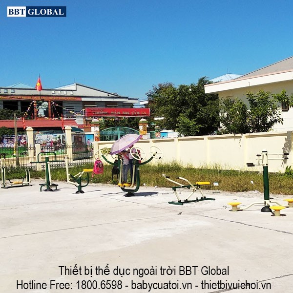Dự án lắp đặt dụng cụ thể thao ngoài trời tại Quảng Yên, Quảng Ninh 