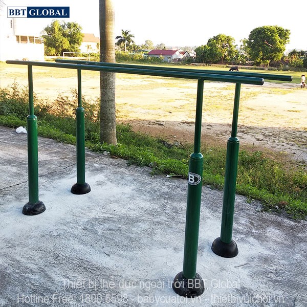 Dự án lắp đặt dụng cụ thể thao ngoài trời tại Quảng Yên, Quảng Ninh | Xà kép ngoài trời