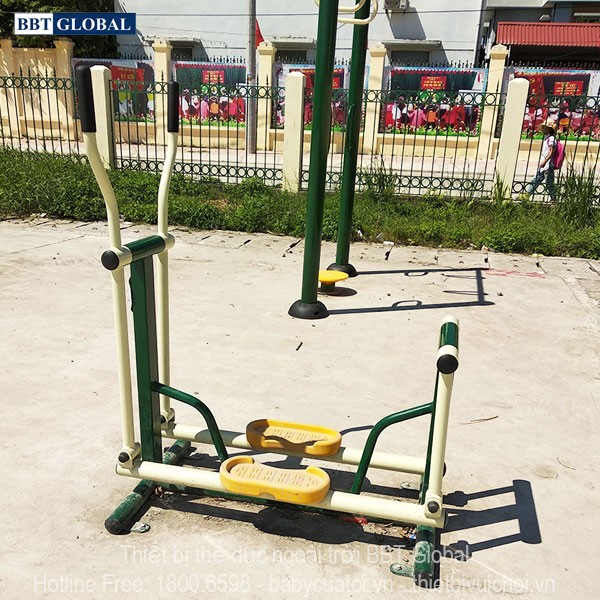 Dự án lắp đặt dụng cụ thể thao ngoài trời tại Quảng Yên, Quảng Ninh | Dụng cụ tập đi bộ kết hợp lắc tay