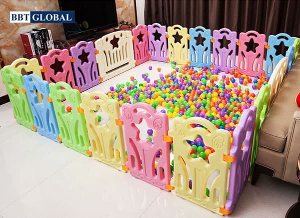 Quây bóng BBT Global cho bé hình bông hoa BR9501