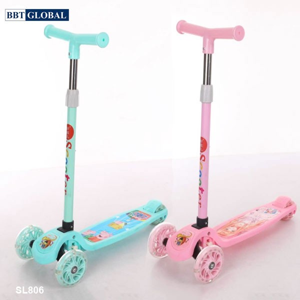 Xe trượt Scooter cho bé bánh phát sáng SL806