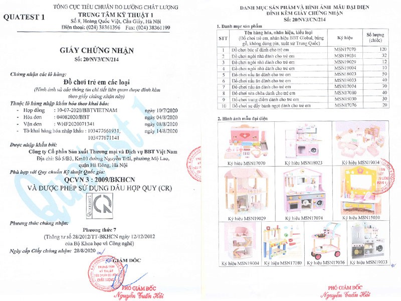 Đồ chơi nhà bếp bằng gỗ BBT Global cao cấp cỡ lớn cho bé MSN17074