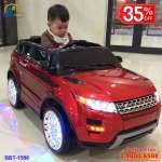 Ô tô điện trẻ em LANE ROVER màu đỏ phun sơn BBT-1588D