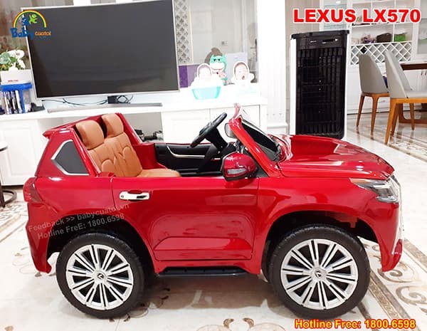 Xe Ô tô điện trẻ em Bản quyền Cao cấp Lexus LX570