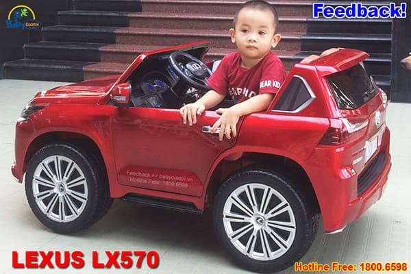 Xe ô tô điện trẻ em Lexus LX570