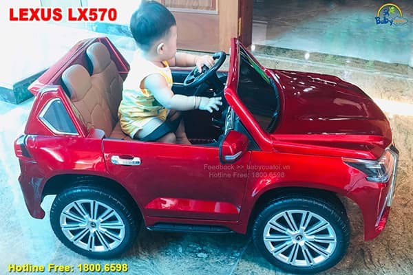 Xe ô tô điện trẻ em Lexus LX570 | Feedback