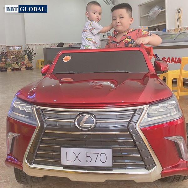 Xe Ô tô điện trẻ em Bản quyền Cao cấp Lexus LX570