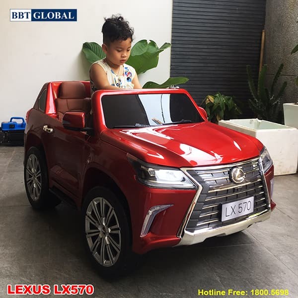 Xe Ô tô điện trẻ em Bản quyền Cao cấp Lexus LX570