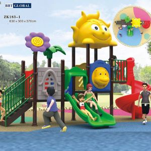 Cầu trươt liên hoàn nhập khẩu cao cấp BBT Global ZK183-1