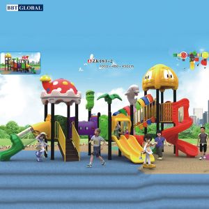 Cầu trươt liên hoàn nhập khẩu cao cấp BBT Global ZK183-2