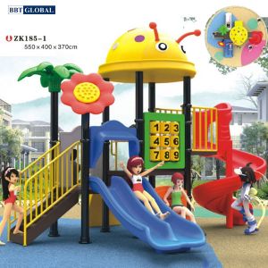 Cầu trươt liên hoàn nhập khẩu cao cấp BBT Global ZK185-1