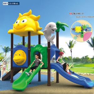 Cầu trươt liên hoàn nhập khẩu cao cấp BBT Global ZK186-1