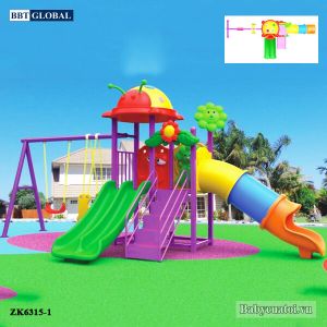 Cầu trượt liên hoàn nhập khẩu ZK6315-1