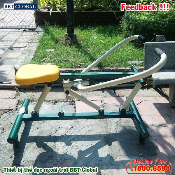 Dự án lắp đặt thiết bị thể dục ngoài trời tại Giồng Trôm, Bến Tre | Thiết bị tập chèo thuyền