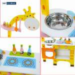 Đồ chơi nấu ăn gỗ chú hươu cao cổ MSN15029