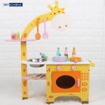 Đồ chơi nấu ăn gỗ chú hươu cao cổ MSN15029