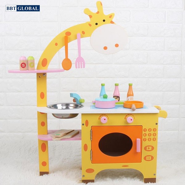 Đồ chơi nấu ăn gỗ chú hươu cao cổ MSN15029