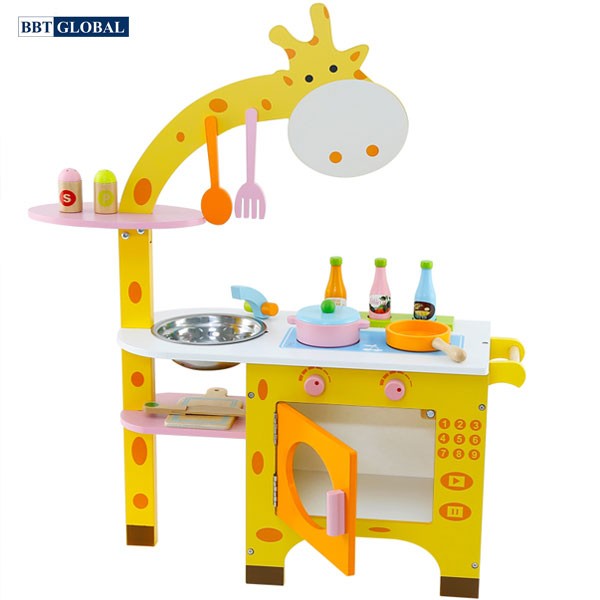 Đồ chơi nấu ăn gỗ chú hươu cao cổ MSN15029