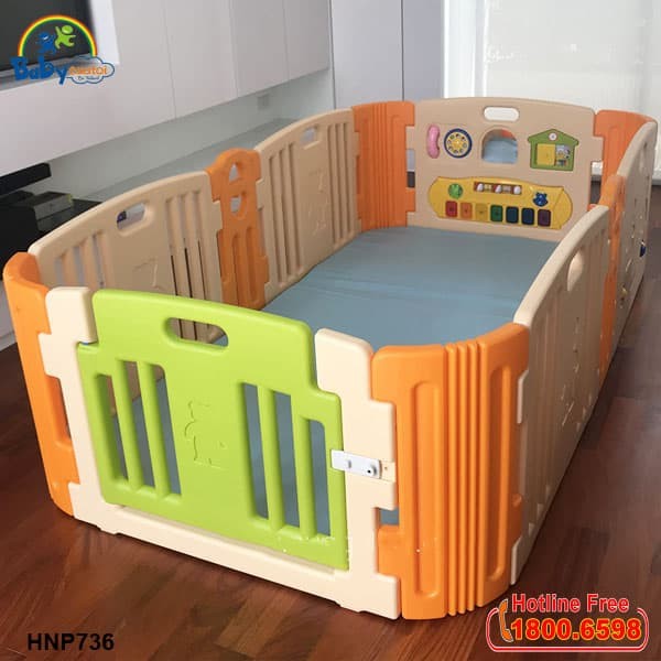 Quây bóng nhựa Hàn Quốc nhập khẩu size 1.16*1.96m có đồ chơi HNP736