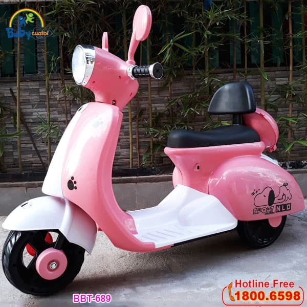 Xe máy điện trẻ em Puppy BBT-689