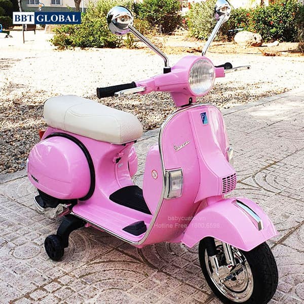 Xe máy điện cho bé gái Bản quyền Vespa cỡ lớn nhất PX150