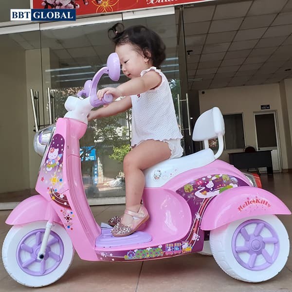 Xe máy điện trẻ em dáng vespa BBT-600