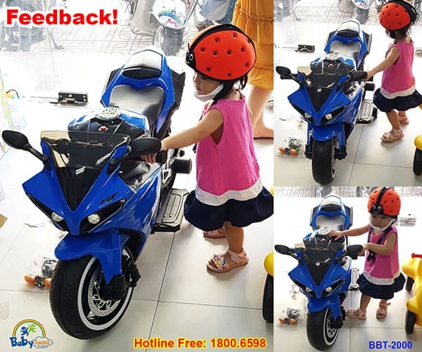 Xe máy điện trẻ em phân khối lớn BBT-2000