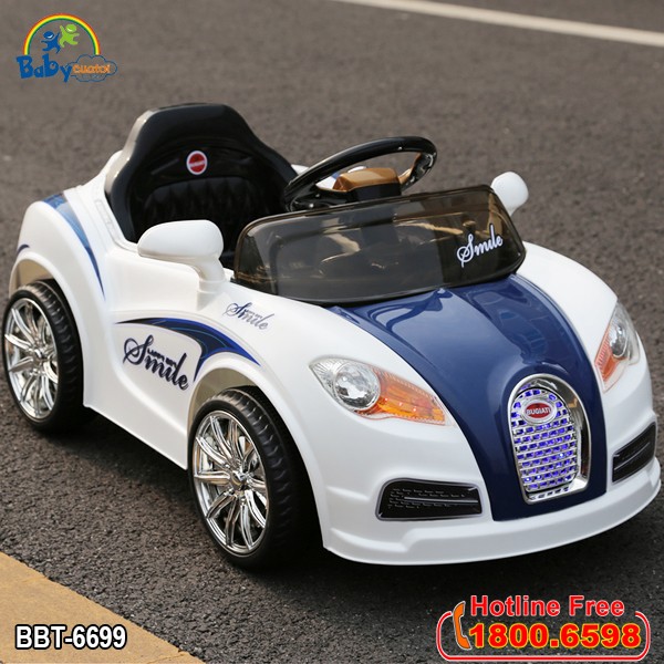 Ô tô điện trẻ em Bugatti Veyron 2 động cơ BBT-6699