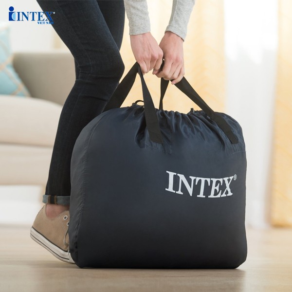 Giường hơi tự phồng công nghệ mới 152cm Intex 64458