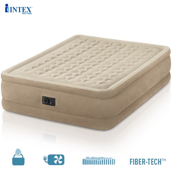Giường hơi tự phồng công nghệ mới 152cm Intex 64458