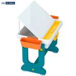 Bộ bàn chơi LEGO đa năng 1 ghế cho bé màu xanh BB104