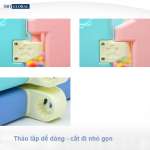 Bể bóng 16 cạnh 1.6*2m cho bé Sắc màu có đồ chơi BR9502-16 (mẫu cũ)