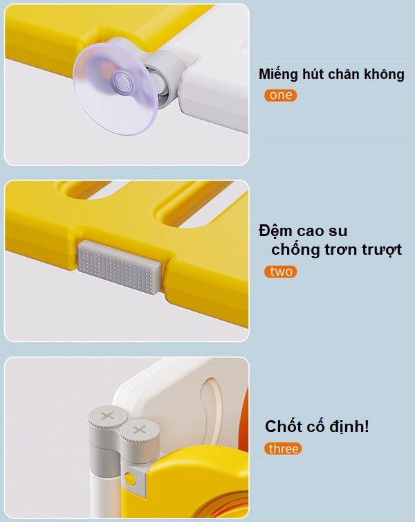 Combo quây bóng cầu trượt xích đu BSL307 màu vàng