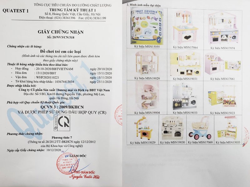 Bộ đồ chơi nhà bếp gỗ cao cấp MSN19030 | Chứng nhận chất lượng