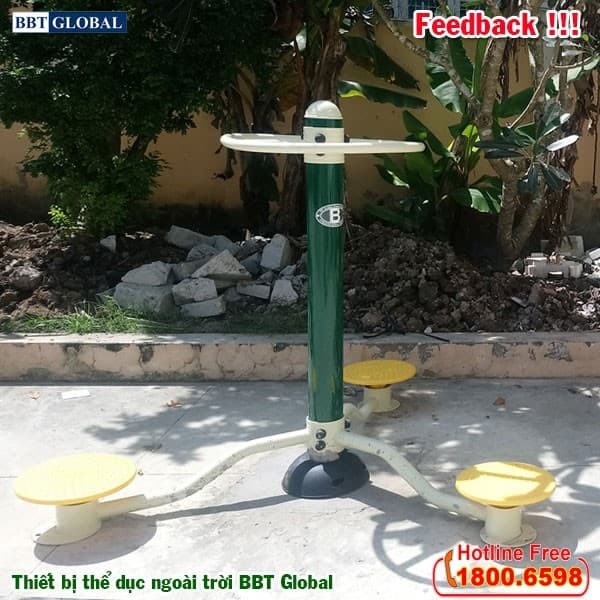 Dụng cụ tập xoay eo đứng KXJS-08