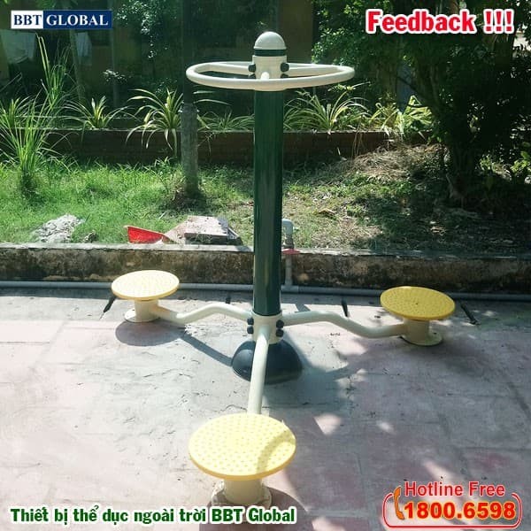 Dụng cụ tập xoay eo đứng KXJS-08