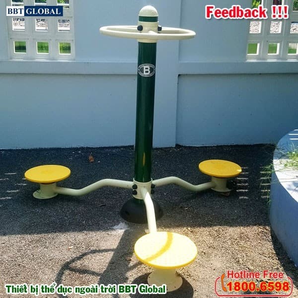Dụng cụ tập xoay eo đứng KXJS-08