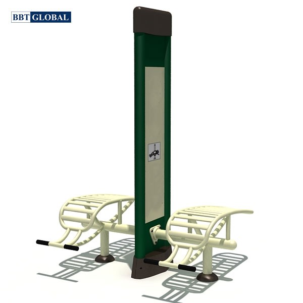 Thiết bị thể dục ngoài trời kèm bảng thông báo KXJS-081