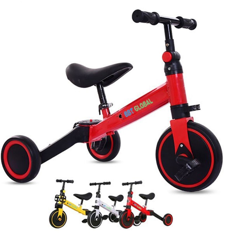 Xe chòi chân kết hợp xe đạp 3 bánh cho bé Q9