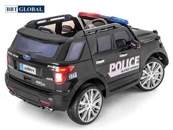 Xe ô tô điện trẻ em cảnh sát US911C