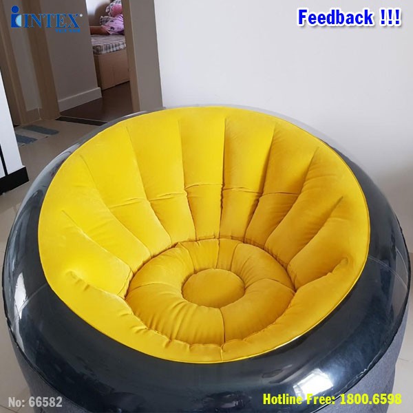 Ghế hơi sắc màu mẫu mới INTEX 66582