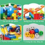Đồ chơi xếp hình cho bé vườn bách thú thả bóng 168 chi tiết 8803C
