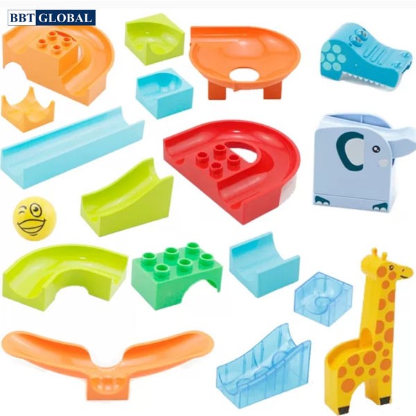Đồ chơi xếp hình cho bé vườn bách thú thả bóng 168 chi tiết 8803C