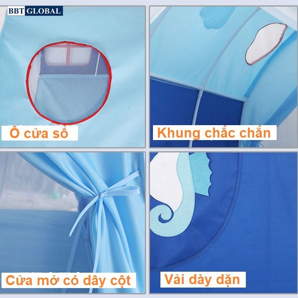 Lều cho bé hình đại dương cỡ lớn 889-195C
