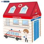Nhà chơi bác sĩ bằng vải 889-216A