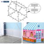 Nhà bóng trẻ em tiệm bánh ngọt mẫu mới 995-7070A